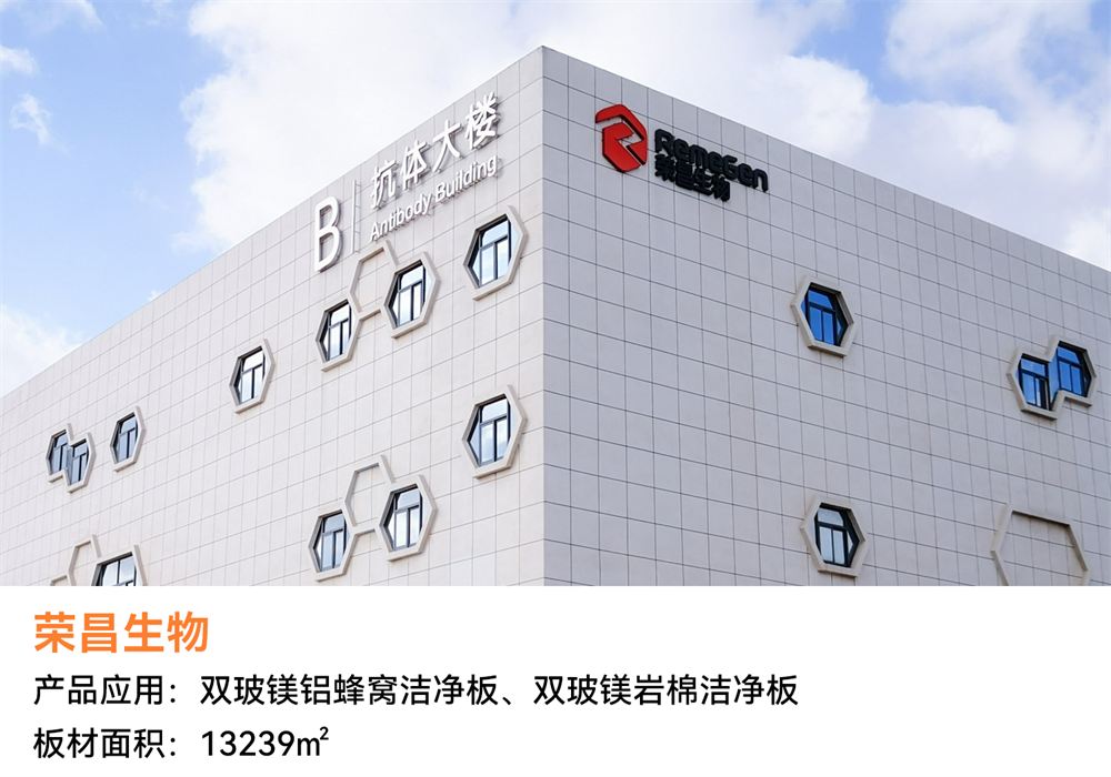 榮昌生物.png 經(jīng)典案例回顧 | 潔凈空間恒久美麗,創(chuàng)造低碳美好生活(圖6)